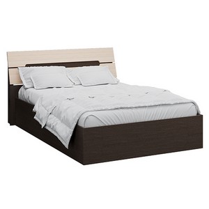 Кровать с подъемным механизмом Гавана 140х200 (венге/дуб молочный)