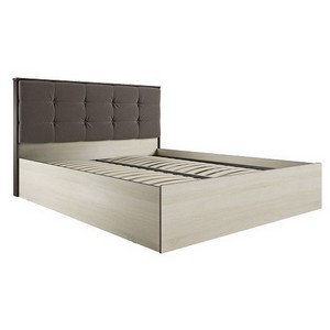 Кровать с подъемным механизмом Лирика ЛК-2 160х200 (кофе)