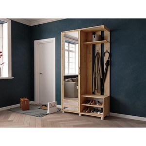 Прихожая Ларго-2 (дуб крафт золотой)