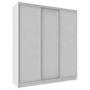 Шкаф-купе 3-х дверный 2000 Домашний (белый)