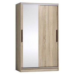 Шкаф-купе с зеркалом Strike 1200 (дуб сонома)