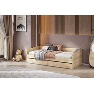 Кровать детская с основанием КР 1 90х200 (дуб сонома)