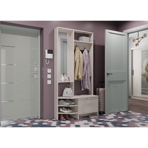 Прихожая Тео ПР-01 (ясень белый)