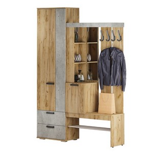 Прихожая Трамп (крафт/бетон)