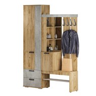 Прихожая Трамп (крафт/бетон)