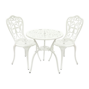 Кофейный комплект из литого алюминия Виктория (Victoria) White