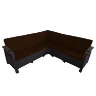   Yalta Corner Set Chocolate Premium    