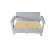   Yalta Sofa 2 Seat White