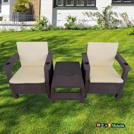    Yalta Premium Balcony Set Chocolate