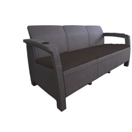   Yalta Sofa 3 Seat hocolate