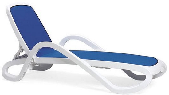 Купить Шезлонг Alfa вставка blue на boomhome.ru GAR-Alfa-blue