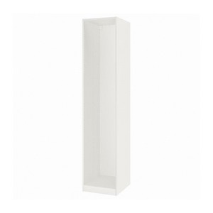 Каркас шкафа для гардеробной системы Пакс (Pax) Ikea 50х236х58 см (белый)