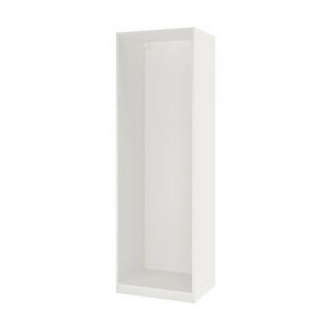 Каркас шкафа для гардеробной системы Пакс (Pax) Ikea 75х236х58 см (белый)