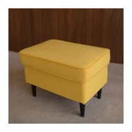 Пуф Стрэнд (Страндмон) Ultra Yellow (велюр, желтый)