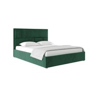 Кровать MADISON 140х200 велюр (зеленый)