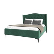 Кровать TANGO 140х200 велюр (зеленый)