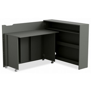 Стол письменный Luis (серый графит)