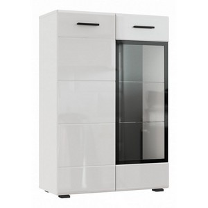 Тумба-витрина Gloss (2 дверцы, 4 полки)