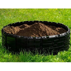 Клумба для цветов Бастион (черный)