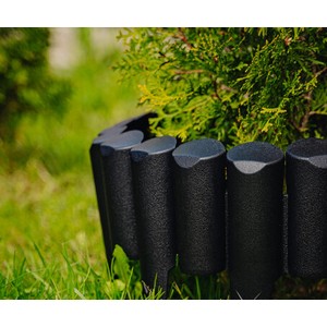 Бордюр садовый Лесок 1 шт (черный)